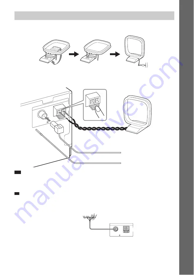 Sony DAV-HDX287 Operating Instructions Manual Download Page 21