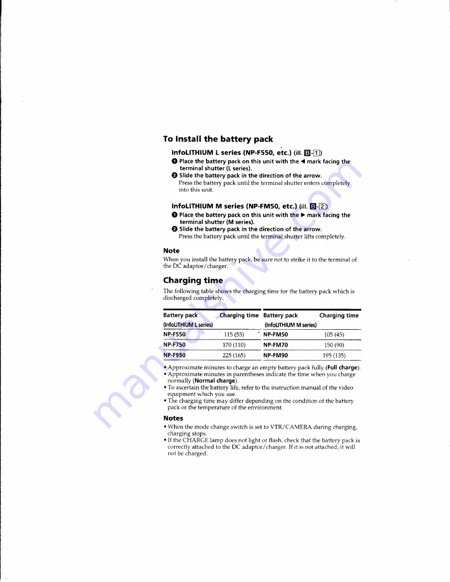 Sony DC-VQ800 Скачать руководство пользователя страница 9