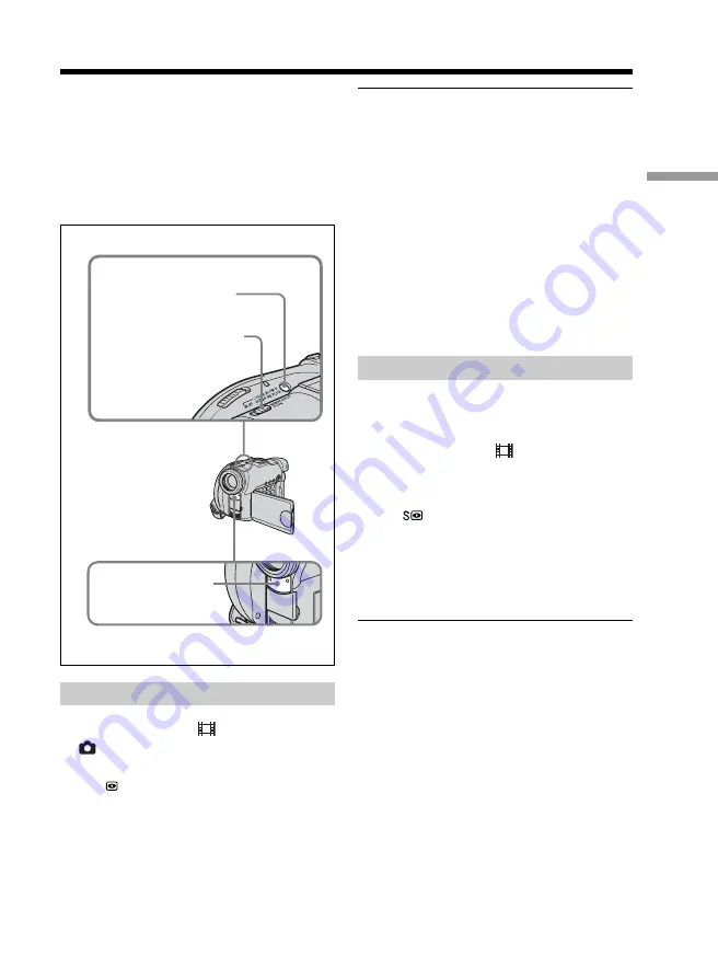 Sony DCR DVD101 - VCL0625S Wide Conversion Lens x 0.6 Скачать руководство пользователя страница 45