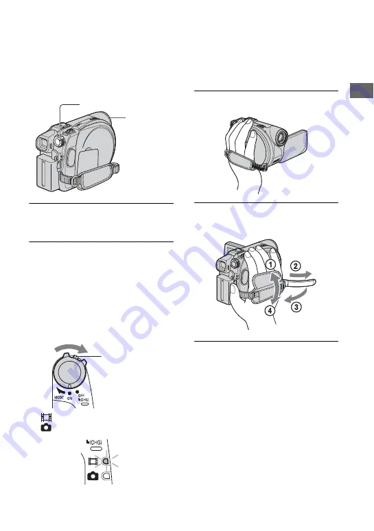 Sony DCR DVD105 - Handycam Camcorder - 680 KP Скачать руководство пользователя страница 25