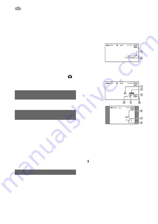 Sony DCR DVD105 - Handycam Camcorder - 680 KP Operating Manual Download Page 82