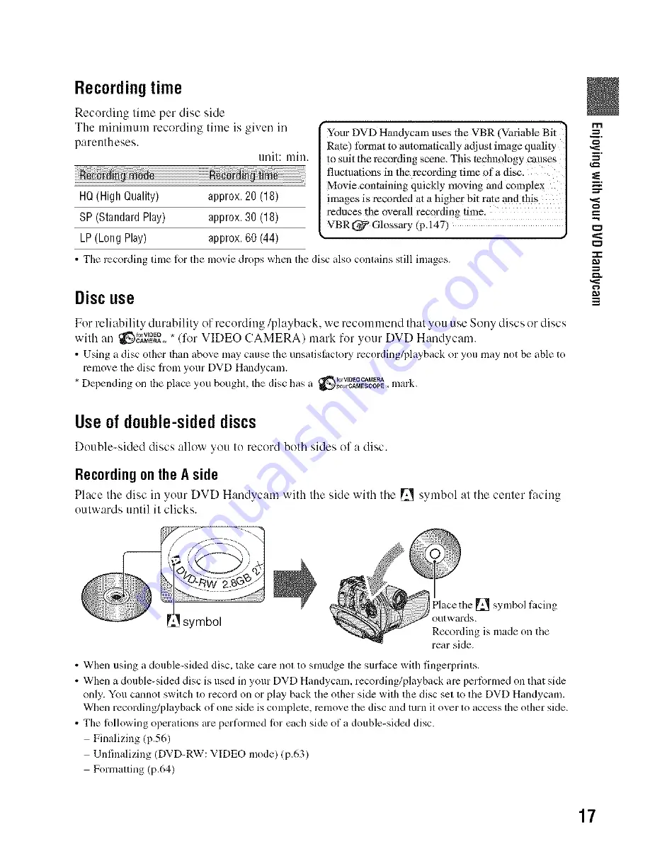 Sony DCR-DVD105 Nero Express 6 Operating Manual Download Page 17