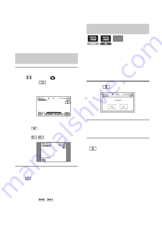 Sony DCR-DVD405 Nero Express 6 Operating Manual Download Page 48