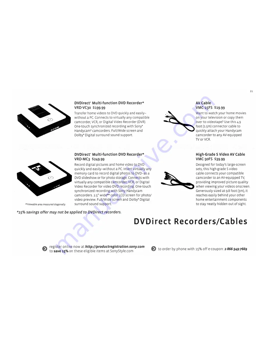 Sony DCR-DVD506 Operating Manual Download Page 167