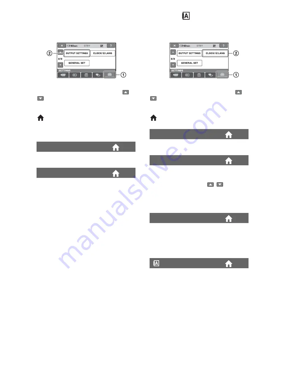 Sony DCR-DVD650 - Hybrid Dvd Camcorder Operating Manual Download Page 86