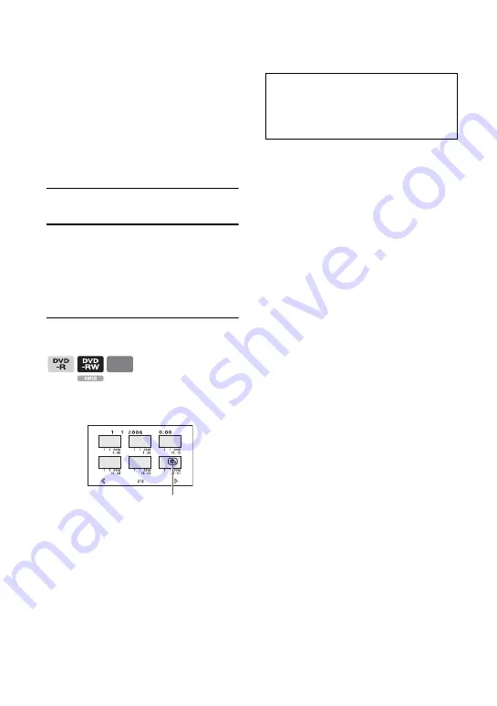 Sony DCR-DVD705E Operating Manual Download Page 58