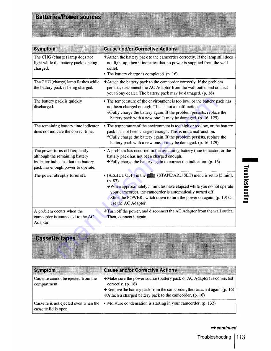 Sony dcr-hc30: DCR-HC40 Operation Manual Download Page 113