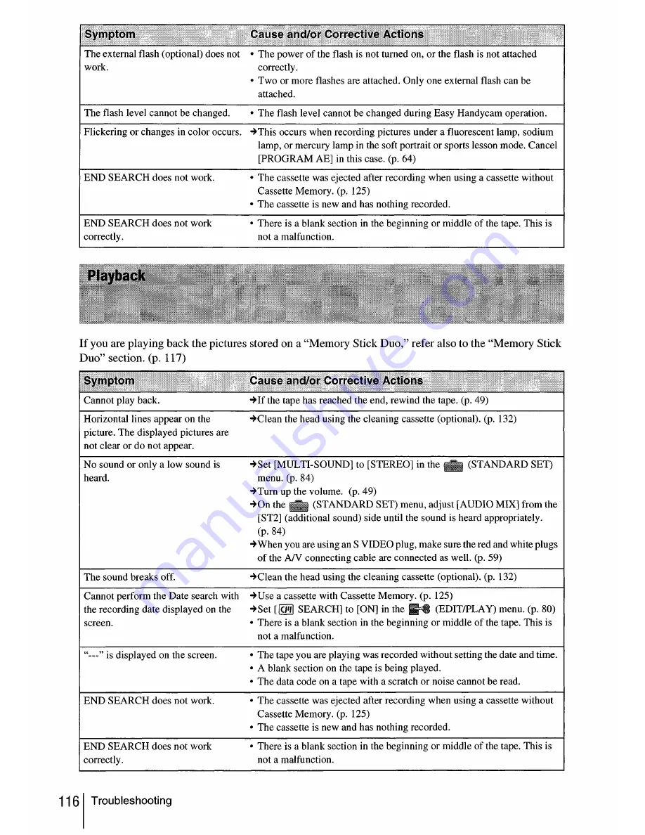 Sony dcr-hc30: DCR-HC40 Operation Manual Download Page 116