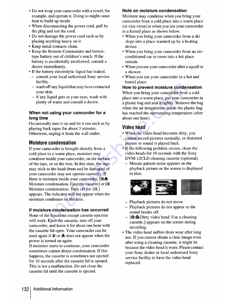 Sony dcr-hc30: DCR-HC40 Operation Manual Download Page 132