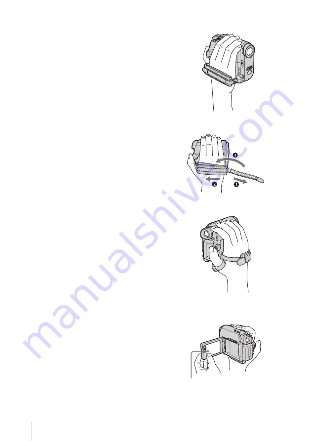 Sony DCR-HC30 - Handycam Camcorder - 680 KP Operation Manual Download Page 4