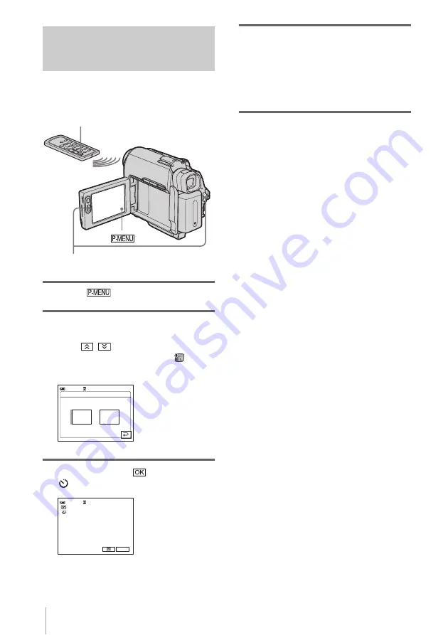 Sony DCR-HC30 - Handycam Camcorder - 680 KP Скачать руководство пользователя страница 30