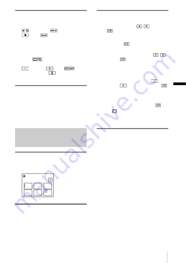 Sony DCR-HC30 - Handycam Camcorder - 680 KP Operation Manual Download Page 55