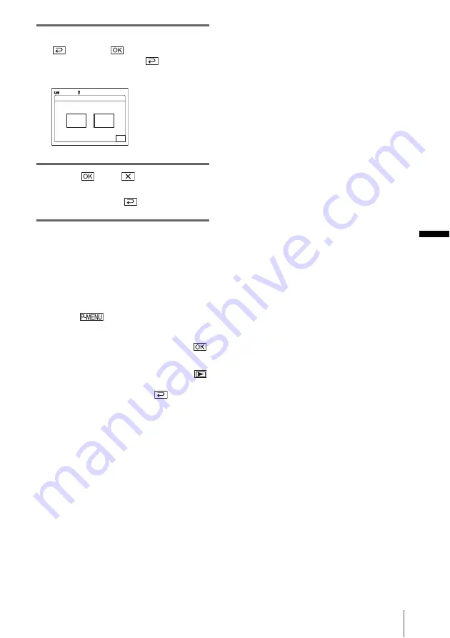 Sony DCR-HC30 - Handycam Camcorder - 680 KP Operation Manual Download Page 63