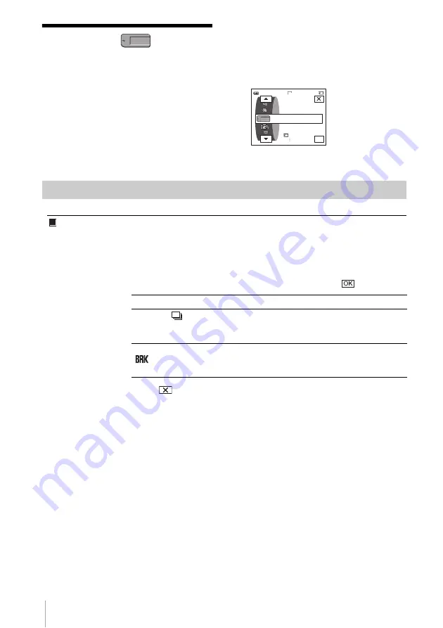 Sony DCR-HC30 - Handycam Camcorder - 680 KP Operation Manual Download Page 70