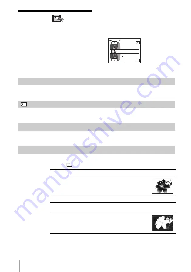 Sony DCR-HC30 - Handycam Camcorder - 680 KP Operation Manual Download Page 74