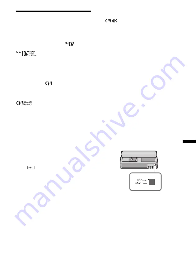 Sony DCR-HC30 - Handycam Camcorder - 680 KP Operation Manual Download Page 125