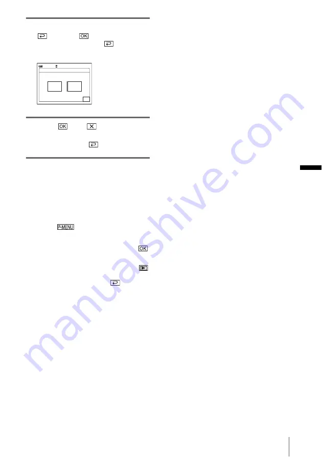 Sony DCR-HC65 - Digital Handycam Camcorder Operation Manual Download Page 63