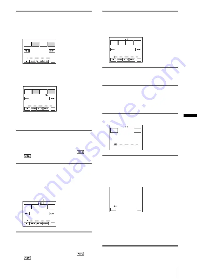 Sony DCR-HC65 - Digital Handycam Camcorder Operation Manual Download Page 103