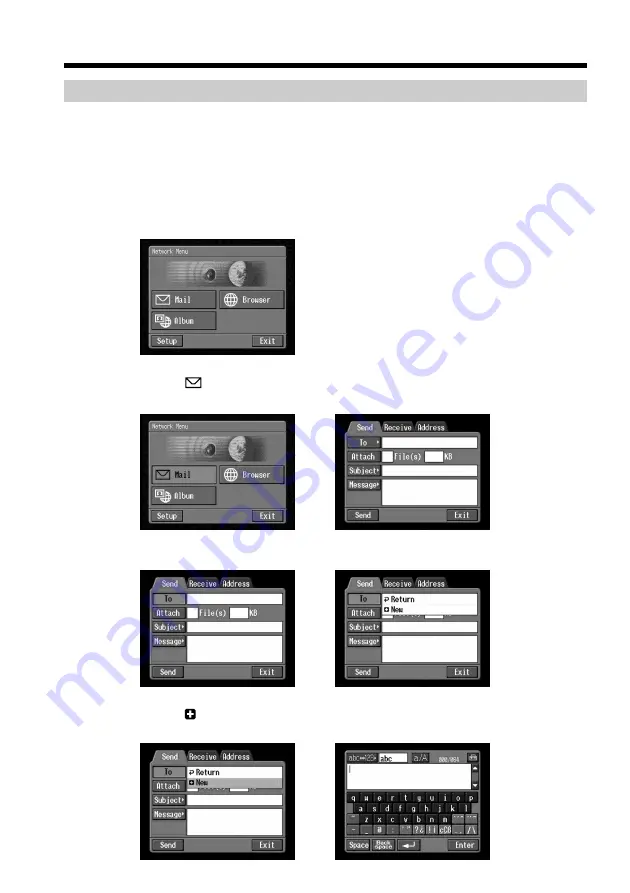 Sony DCR-IP220E Network Operating Instructions Download Page 116