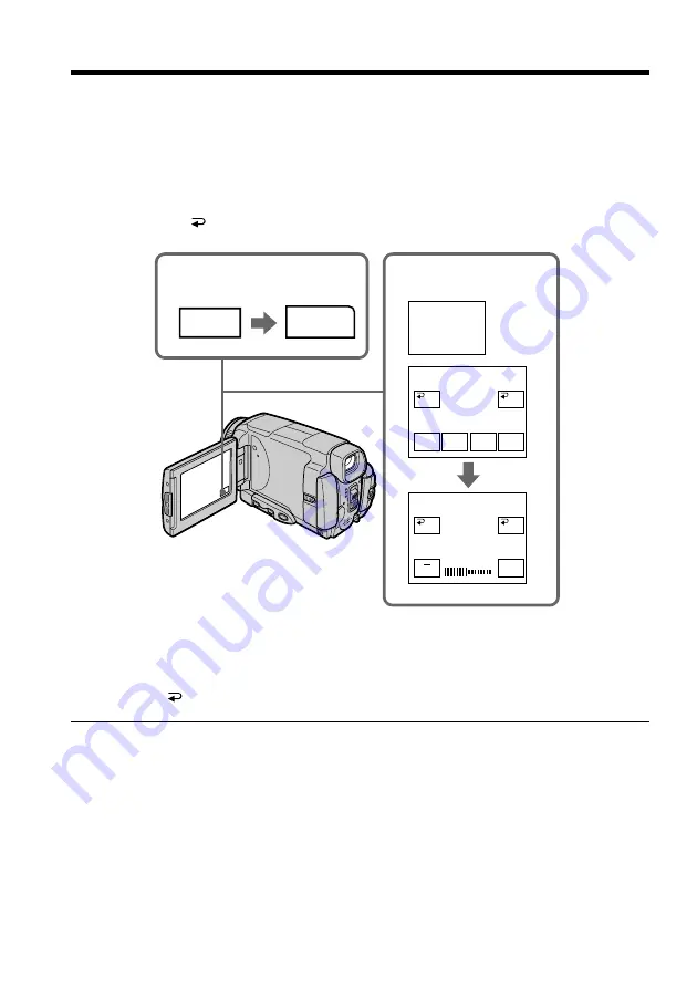 Sony DCR-IP45 - Micromv Digital Camcorder Operating Instructions Manual Download Page 76