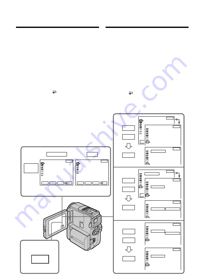 Sony DCR PC 8 E Operating Instructions Manual Download Page 132