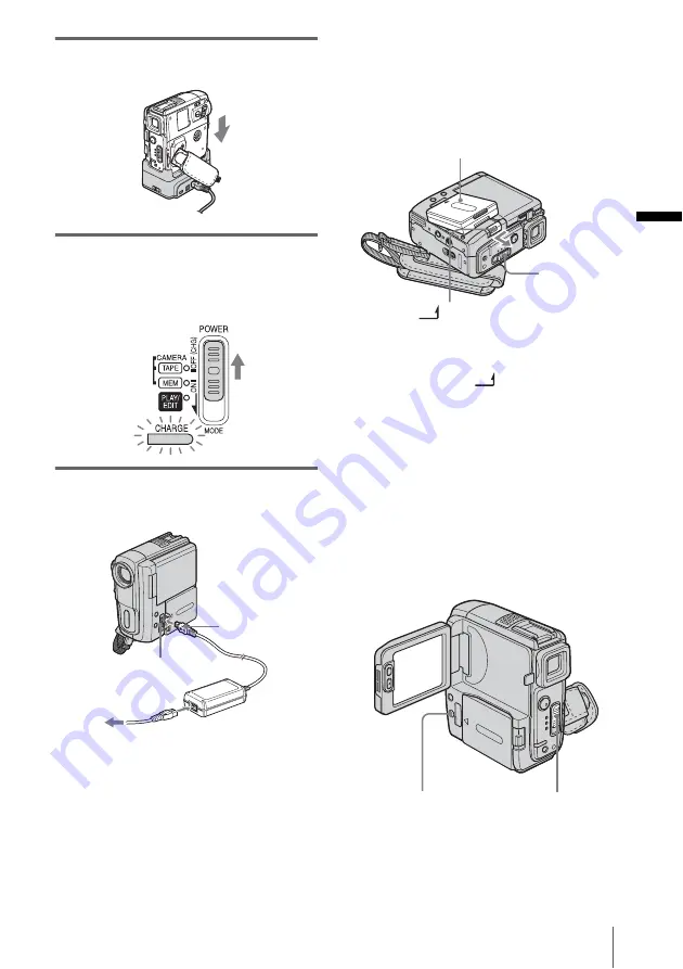 Sony DCR-PC109 - Digital Handycam Camcorder Скачать руководство пользователя страница 17