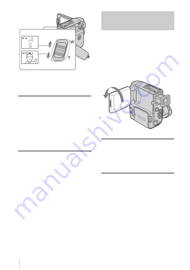 Sony DCR-PC109 - Digital Handycam Camcorder Скачать руководство пользователя страница 30