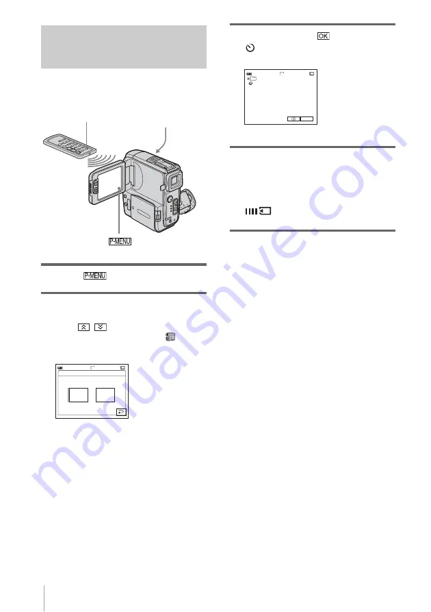 Sony DCR-PC109 - Digital Handycam Camcorder Operation Manual Download Page 34