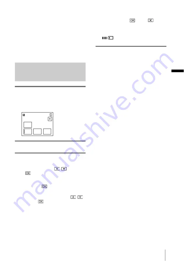 Sony DCR-PC109 - Digital Handycam Camcorder Operation Manual Download Page 37