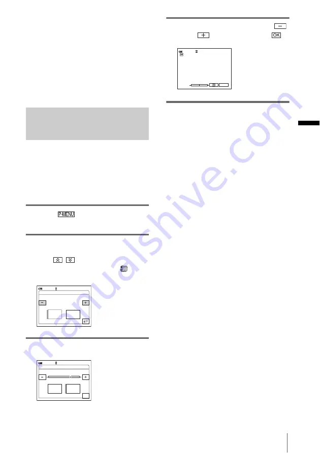 Sony DCR-PC109 - Digital Handycam Camcorder Operation Manual Download Page 39