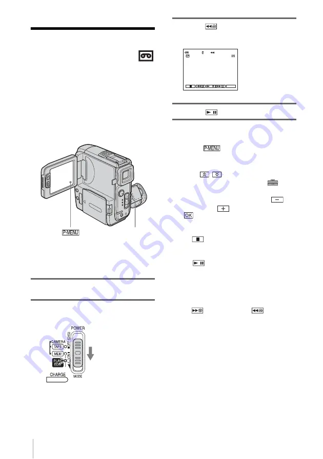 Sony DCR-PC109 - Digital Handycam Camcorder Operation Manual Download Page 50