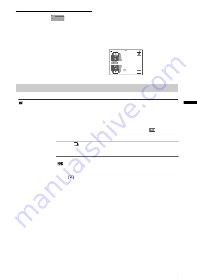 Sony DCR-PC109 - Digital Handycam Camcorder Operation Manual Download Page 71