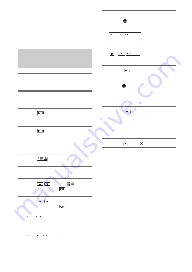 Sony DCR-PC109 - Digital Handycam Camcorder Operation Manual Download Page 106