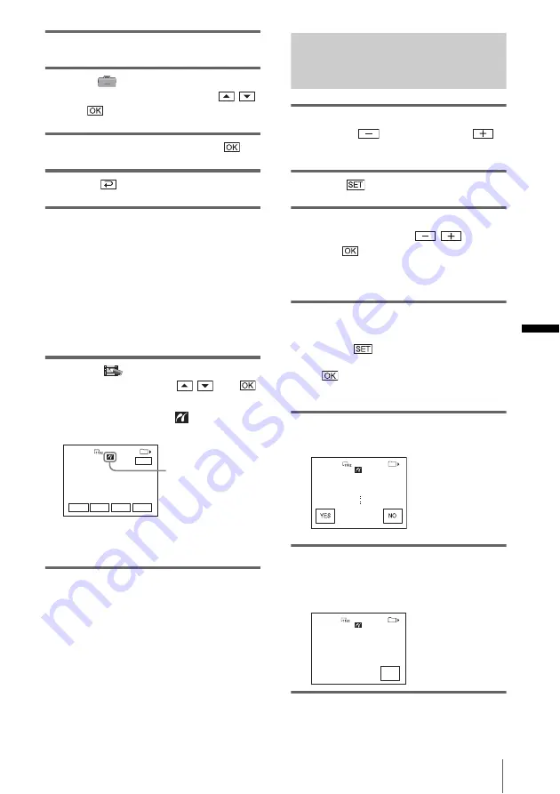 Sony DCR-PC109 - Digital Handycam Camcorder Operation Manual Download Page 111