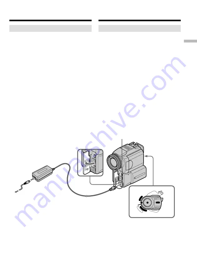 Sony DCR-PC115E Operating Instructions Manual Download Page 19