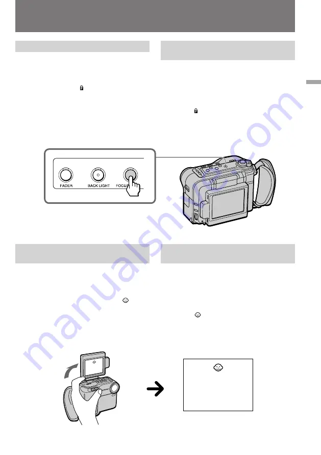 Sony DCR SC 100 E Operating Instructions Manual Download Page 20