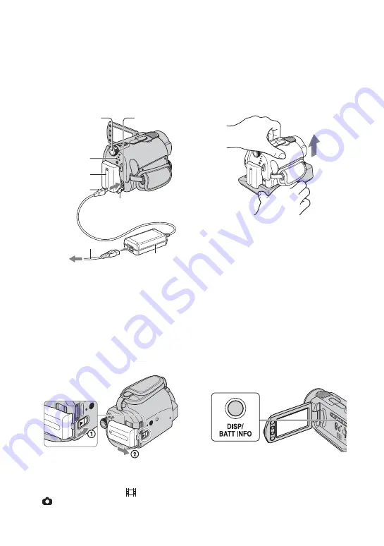 Sony DCR-SR300 Instruction & Operation Manual Download Page 14