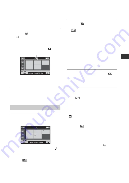 Sony DCR-SR300 Instruction & Operation Manual Download Page 47