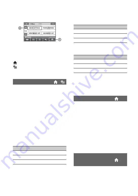 Sony DCR-SR300 Instruction & Operation Manual Download Page 54