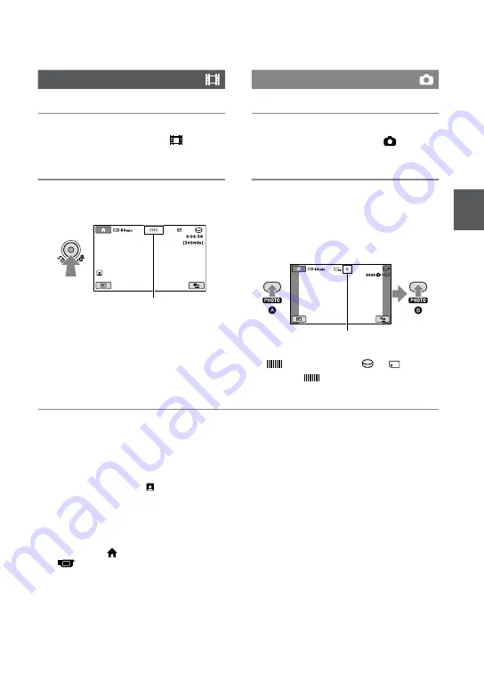 Sony DCR-SR65 - 40gb Hdd Handycam Camcorder (French) Guide Pratique Download Page 27