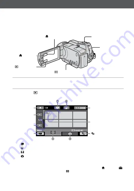 Sony DCR-SR65 - 40gb Hdd Handycam Camcorder Скачать руководство пользователя страница 30