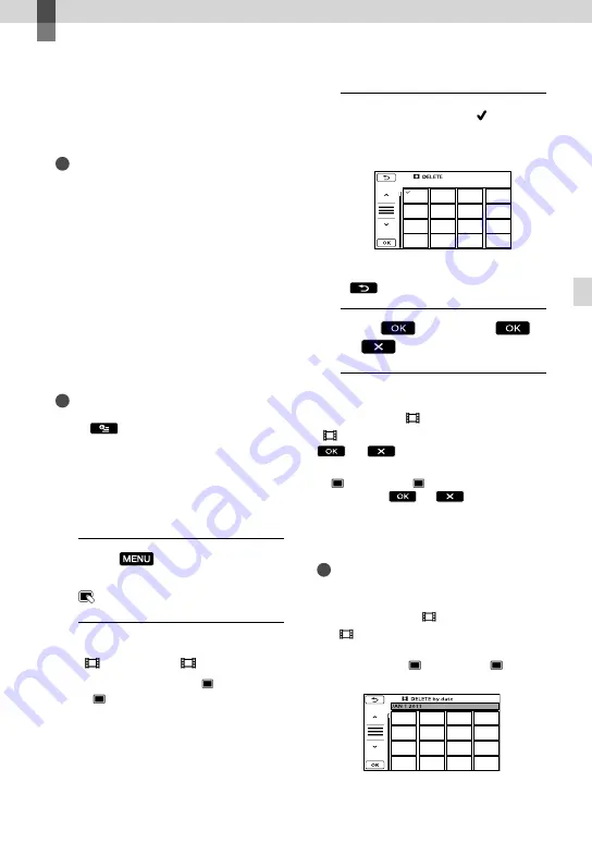 Sony DCR-SX45 Handycam® Operating Manual Download Page 31