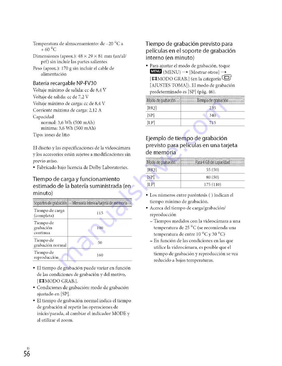 Sony DCR-SX83 Handycam® Operating Manual Download Page 366