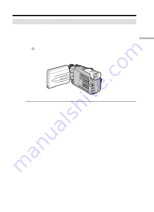 Sony DCR-TRV Operating Instructions Manual Download Page 31