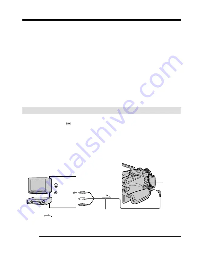 Sony DCR-TRV Operating Instructions Manual Download Page 118