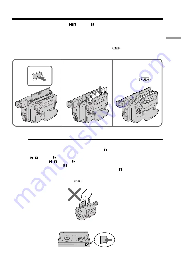 Sony DCR-TRV130 - Digital8 Camcorder Operating Instructions Manual Download Page 17