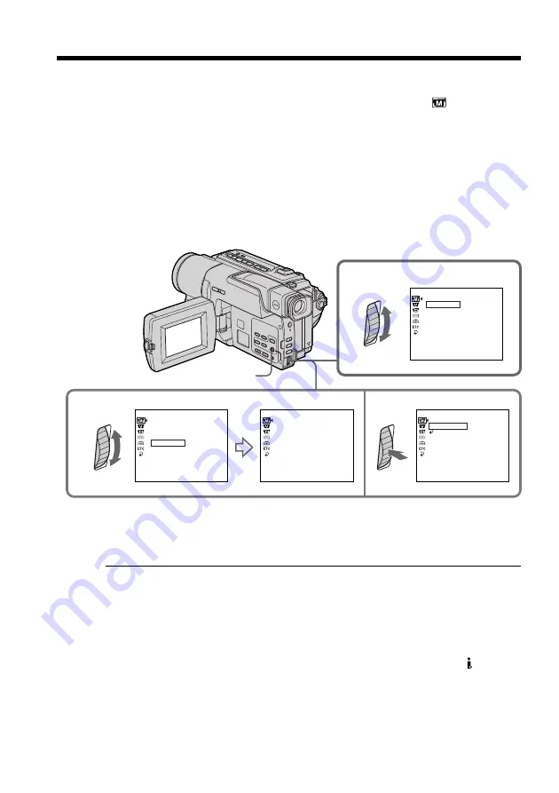 Sony DCR-TRV130 - Digital8 Camcorder Operating Instructions Manual Download Page 56