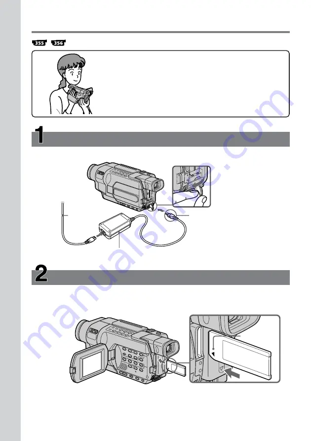 Sony DCR-TRV145E DCR-TRV147E DCR-TRV245E Скачать руководство пользователя страница 16