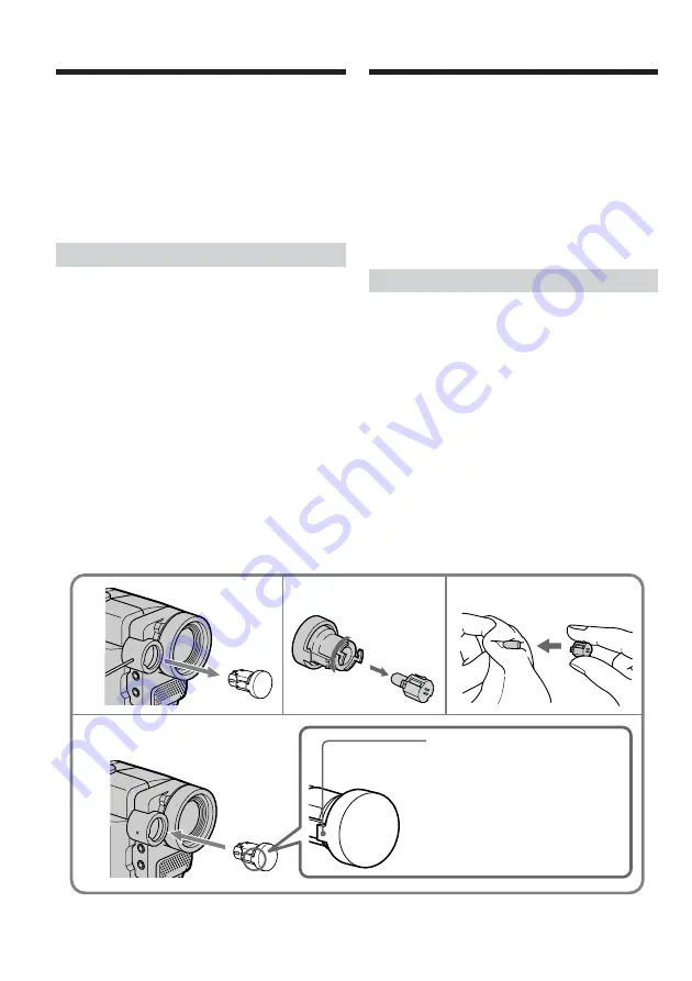 Sony DCR-TRV145E DCR-TRV147E DCR-TRV245E Скачать руководство пользователя страница 106