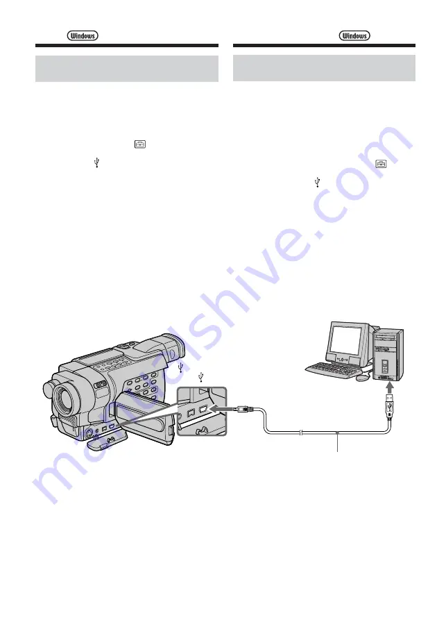 Sony DCR-TRV145E DCR-TRV147E DCR-TRV245E Operating Instructions Manual Download Page 238